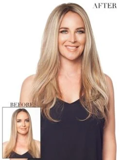 EasiPart HD XL 18" | HF Synthetic Hair Topper (Mono Top) -Wigs - Jon Renau jr358 42 lg