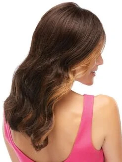 Top Level | Synthetic Lace Front Hair Topper (Mono Top) 29 Top Level | Synthetic Lace Front Hair Topper (Mono Top) -Wigs - Jon Renau jr5156 03 lg