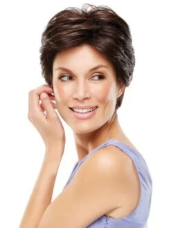 Vanessa | HF Synthetic Lace Front Wig (Basic Cap) -Wigs - Jon Renau jr5386 01 lg