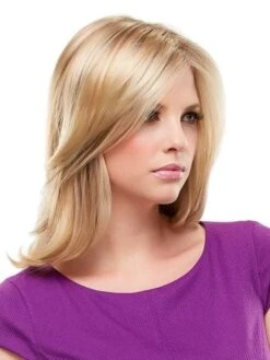 Top Notch | Synthetic Hair Topper (Double Mono Top) -Wigs - Jon Renau jr5970 02 lg