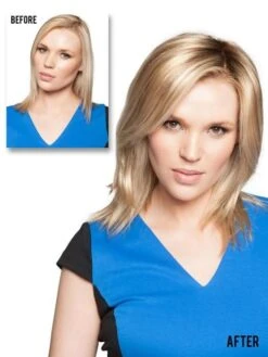 Top Notch | Synthetic Hair Topper (Double Mono Top) -Wigs - Jon Renau jr5970 14 lg