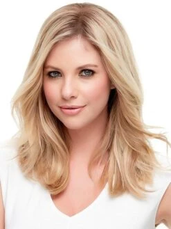 Top Style HH 12" | Remy Human Hair Topper (Full Mono) -Wigs - Jon Renau jr5988a 03 lg 1