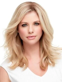Top Style HH 12" | Remy Human Hair Topper (Full Mono) -Wigs - Jon Renau jr5988a 04 lg 1