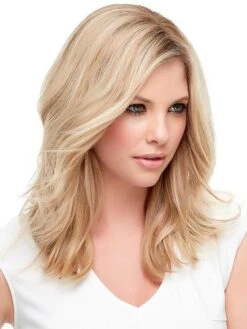 Top Style HH 12" | Remy Human Hair Topper (Full Mono) -Wigs - Jon Renau jr5988a 05 lg 1