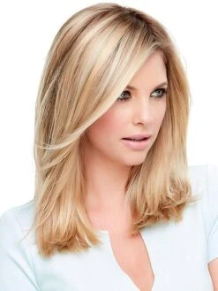 Top Style 12" | Synthetic Hair Topper (Mono Top) -Wigs - Jon Renau jr5991 02 lg