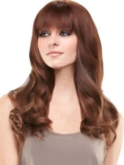 EasiFringe | Remy Human Hair Clip In Bangs (Mono Base) -Wigs - Jon Renau jr723 04 lg