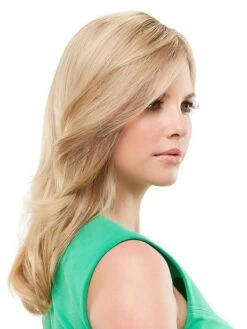 12" Top Form | Remy Human Hair Topper (Full Mono) -Wigs - Jon Renau jr728 02 lg