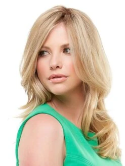 12" Top Form | Remy Human Hair Topper (Full Mono) -Wigs - Jon Renau jr728 04 lg