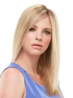 12" Top Form | Remy Human Hair Topper (Full Mono) -Wigs - Jon Renau jr728 06 lg