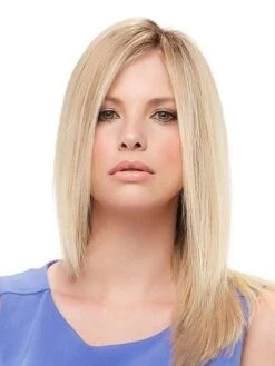 12" Top Form | Remy Human Hair Topper (Full Mono) -Wigs - Jon Renau jr728 07 lg