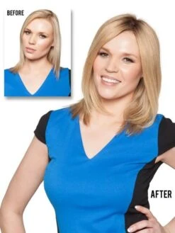 12" Top Form | Remy Human Hair Topper (Full Mono) -Wigs - Jon Renau jr728 15 lg