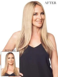 EasiPart HH 18" | Remy Human Hair Topper (Mono Top) -Wigs - Jon Renau jr734 41 lg 1
