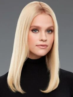 EasiPart HH 18" | Remy Human Hair Topper (Mono Top) -Wigs - Jon Renau resized 0000 FS24 102S12 LagunaBlonde Easipart18inch 3cfee028 f615 4a63 8128 0c25ac23f6ee