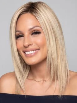 Carrie Lite | Human Hair Lace Front Wig (Mono Top) 24 Carrie Lite | Human Hair Lace Front Wig (Mono Top) -Wigs - Jon Renau resized 0004 Front2