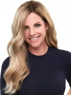 Top Smart Wavy 18" | Synthetic Lace Front Hair Topper 22 Top Smart Wavy 18" | Synthetic Lace Front Hair Topper -Wigs - Jon Renau resized 0011 TopSmartWavy18inch alt