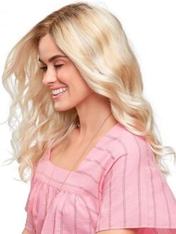 Sarah Large | Synthetic Lace Front Wig (Hand-Tied) -Wigs - Jon Renau resized sarah 0000 Sarah FS24 102S12 Laguna Blonde Side deec7a74 3d9a 4dfc 84cf fd8cc0ee4949