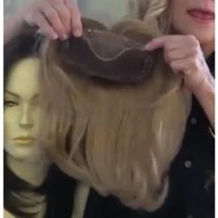 EasiFringe HD Clip In Top Piece -Wigs - Jon Renau www.wigsbypattispearls.com Jon Renau 357 311