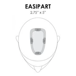 EasiPart HD 8" Topper By Jon Renau -Wigs - Jon Renau www.wigsbypattispearls.com Jon Renau 365 37