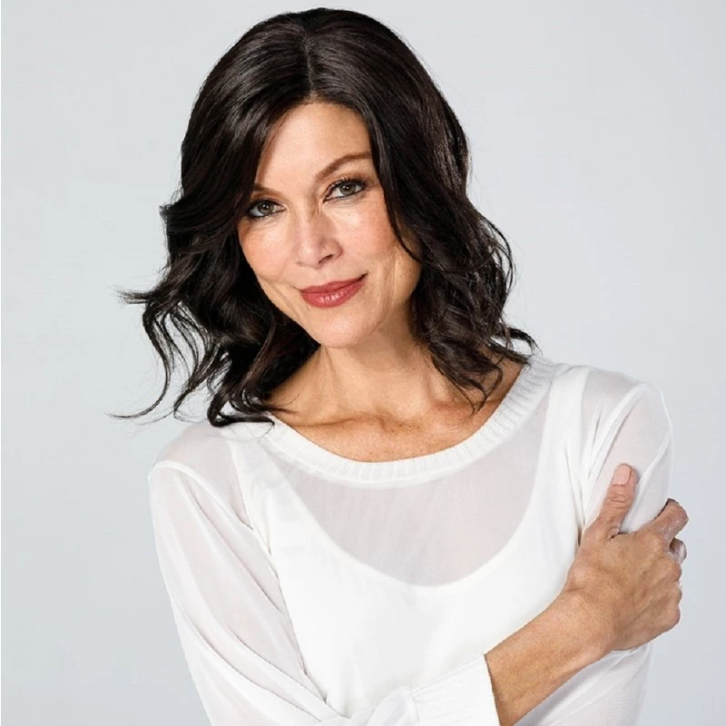 Top Coverage Wavy 12" Synthetic Topper By Jon Renau 1 Top Coverage Wavy 12" Synthetic Topper By Jon Renau