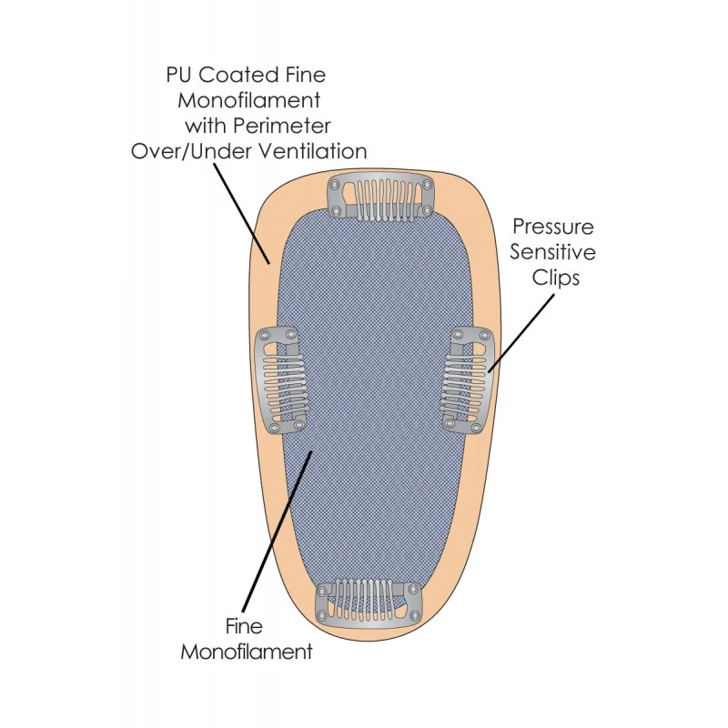 EasiPart Human Hair 12" Addition In FS24/102S12 Laguna Blonde | Final Sale: No Refunds Or Exchanges 5 EasiPart Human Hair 12" Addition In FS24/102S12 Laguna Blonde | Final Sale: No Refunds Or Exchanges - Image 5