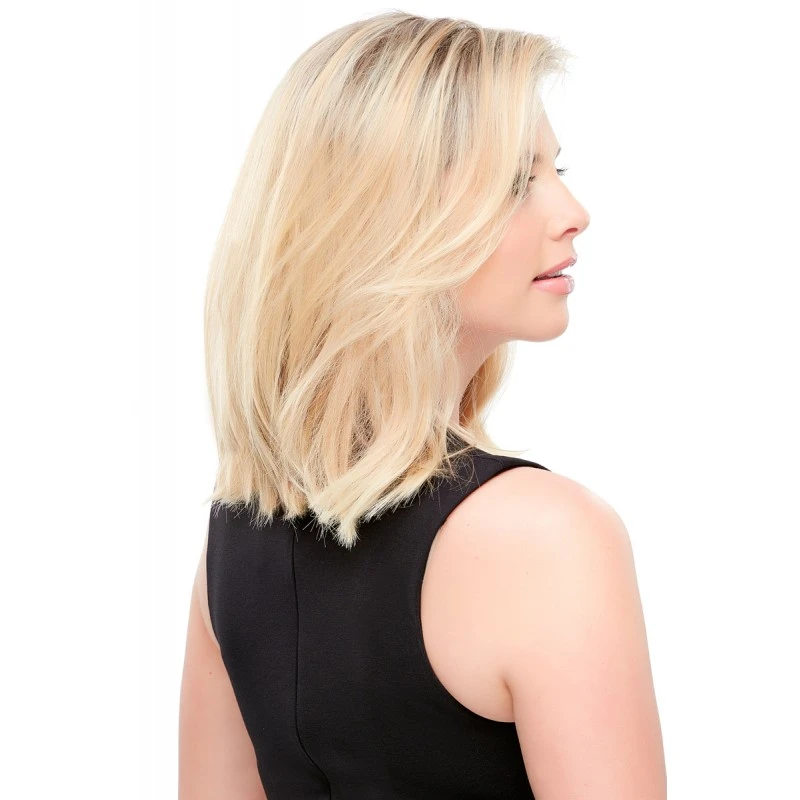 EasiCrown Human Hair Topper - 12" By Jon Renau 2 EasiCrown Human Hair Topper - 12" By Jon Renau - Image 2