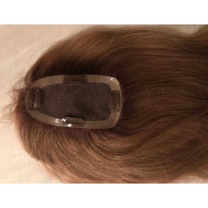 EasiPart Human Hair 8" Topper By Jon Renau 7 EasiPart Human Hair 8" Topper By Jon Renau - Image 7