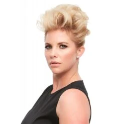 Top This 12" Human Hair Topper By Jon Renau -Wigs - Jon Renau www.wigsbypattispearls.com Jon Renau 747 747A 33