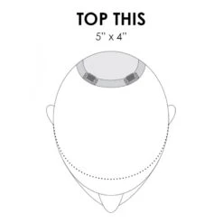 Top This 12" Human Hair Topper By Jon Renau -Wigs - Jon Renau www.wigsbypattispearls.com Jon Renau 747 747A 38