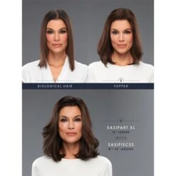 EasiPieces 12" L X 6" W By Jon Renau -Wigs - Jon Renau www.wigsbypattispearls.com Jon Renau 784 36